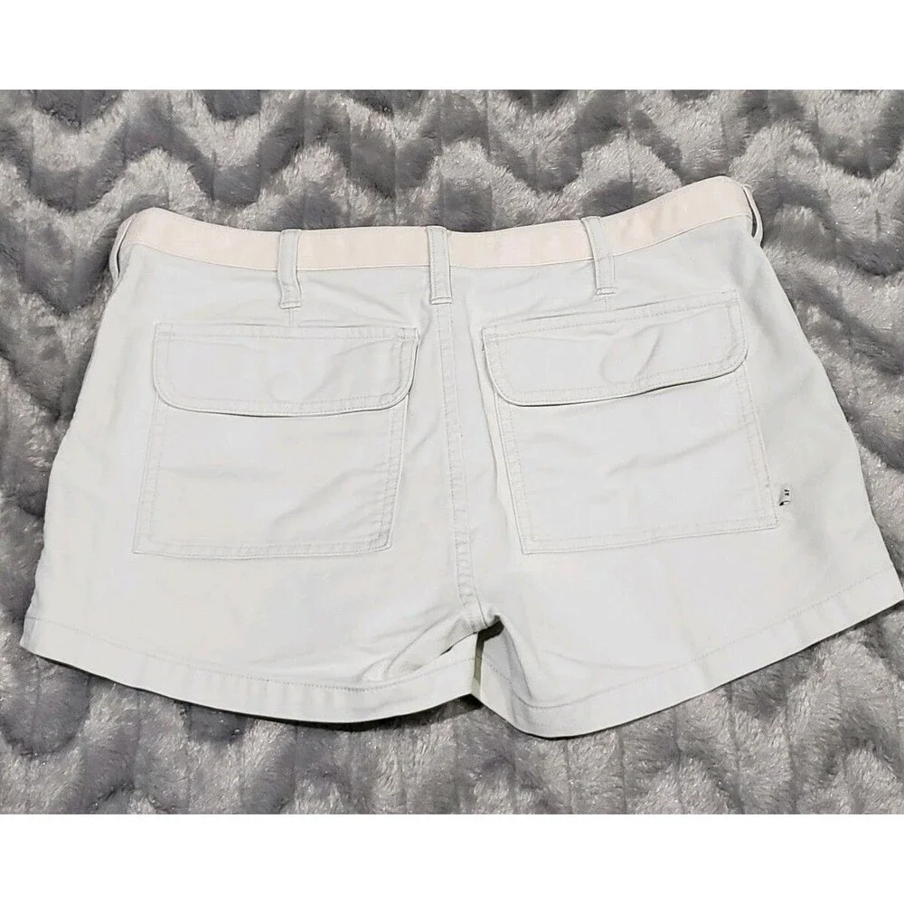 Abercrombie & Fitch Khaki Color Booty Shorts Womens Size 4